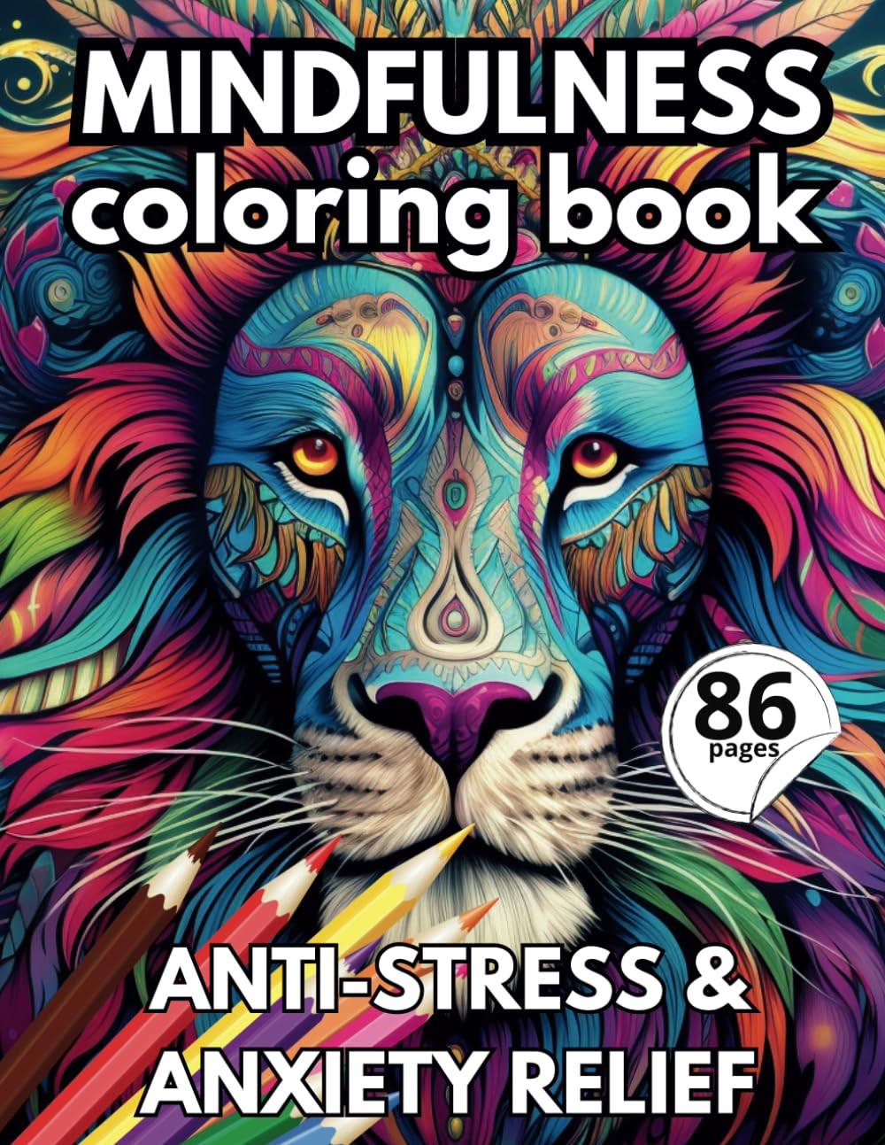 Mindfulness Coloring Book, Francesca Purple