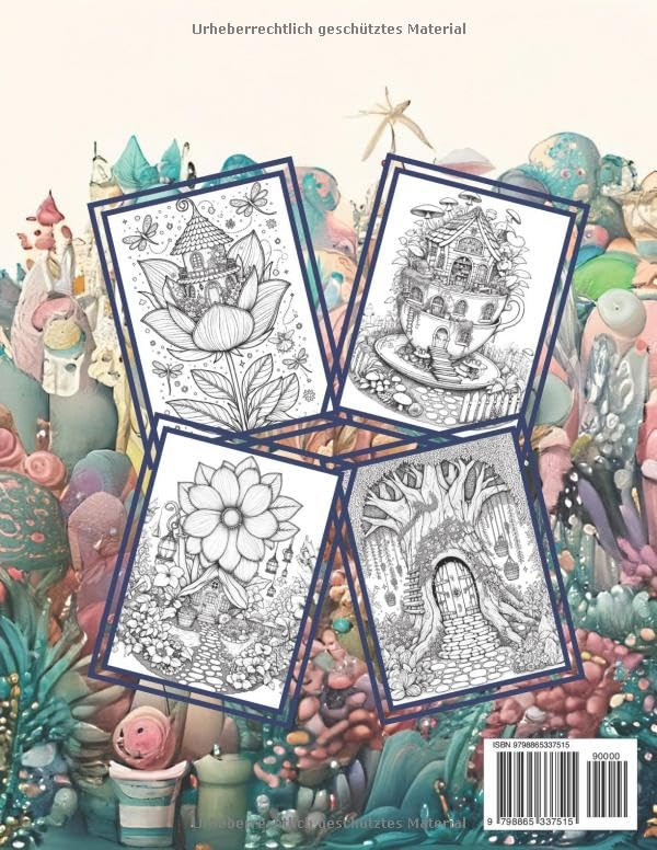 Verzauberte Zuflucht Coloring Book, Alice Sophia Lee - Imagem 2