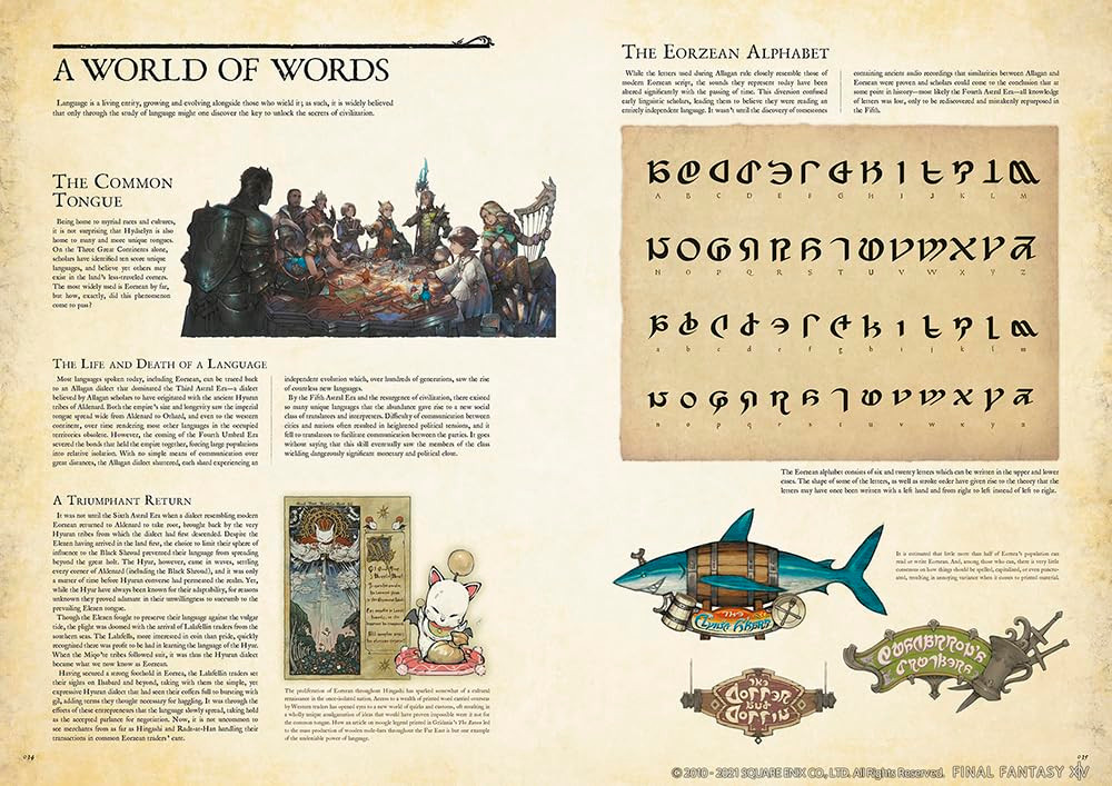 Encyclopaedia Eorzea the World of Final Fantasy XIV Vol 2 - Imagem 4