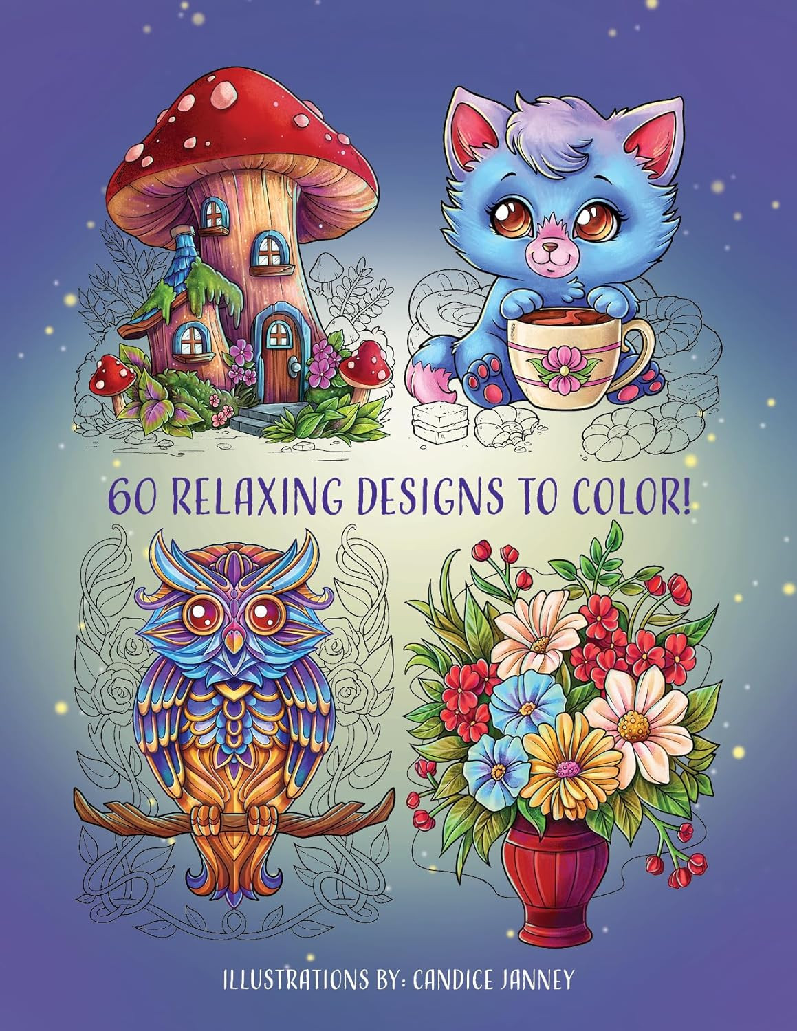 Stress Relief: Adult Coloring Book, Jade Summer - Imagem 2