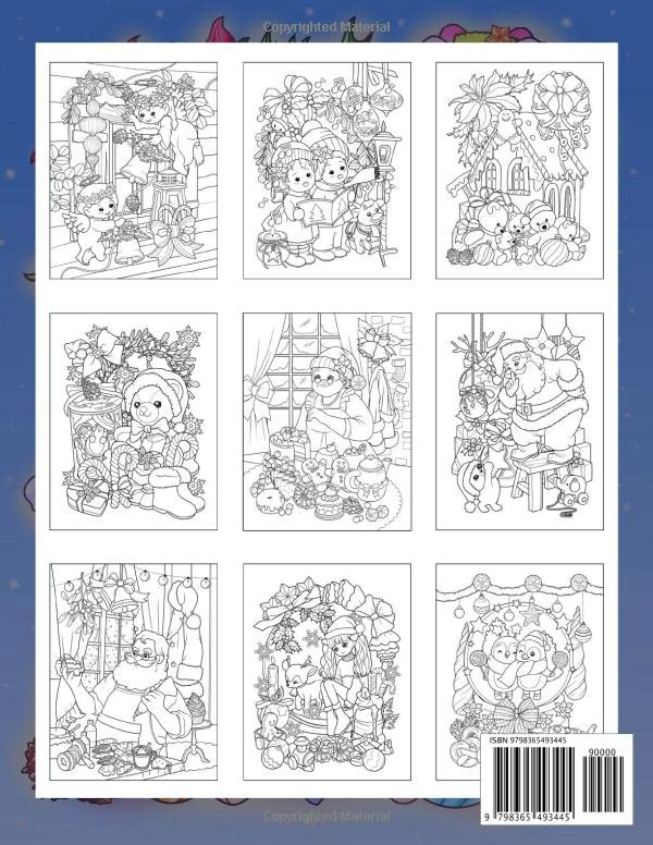 Winter Wonders Coloring Book, Ava Browne - Imagem 2