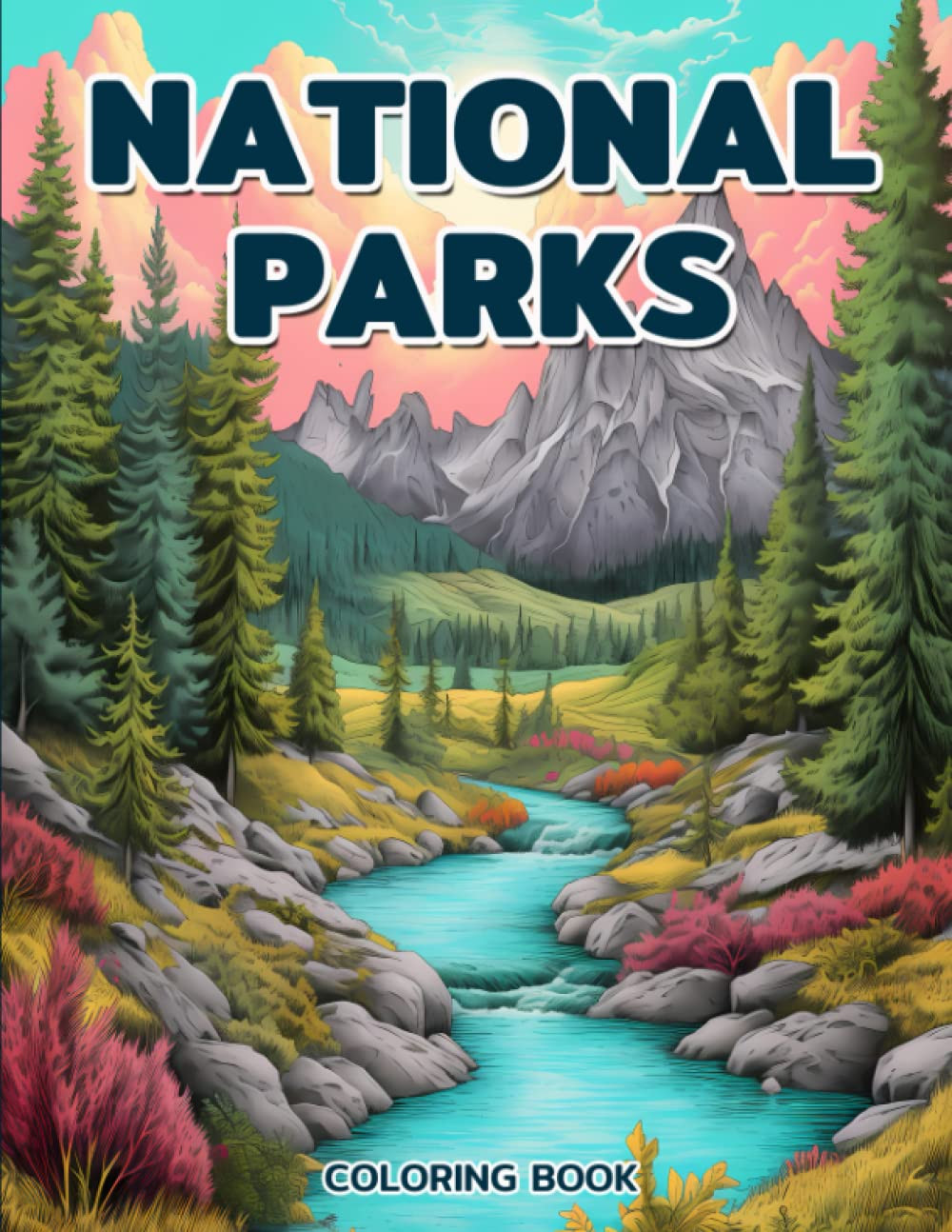 National Parks Coloring Book, Gloria Webber