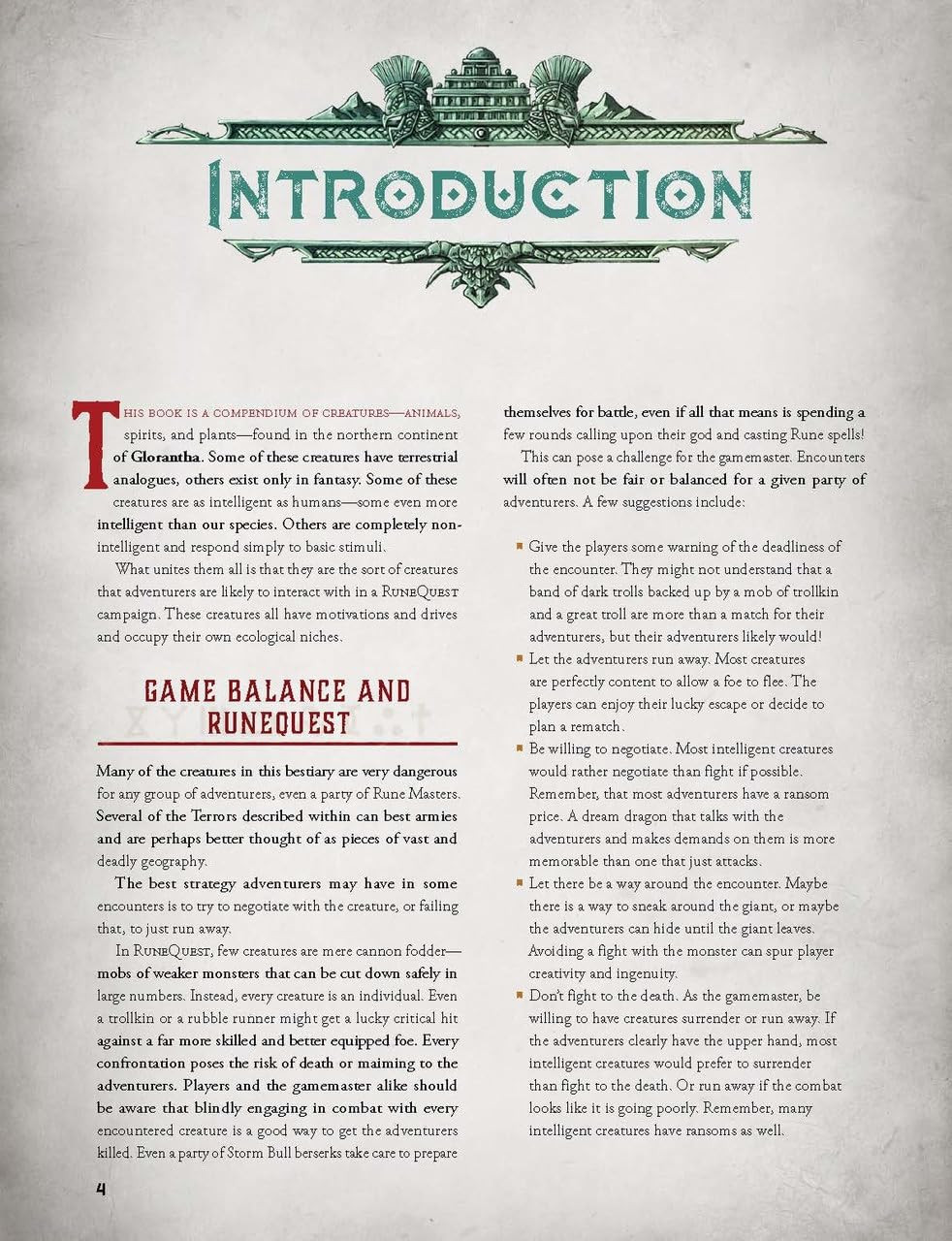 RuneQuest: Glorantha Bestiary, Chaosium Inc - Imagem 3