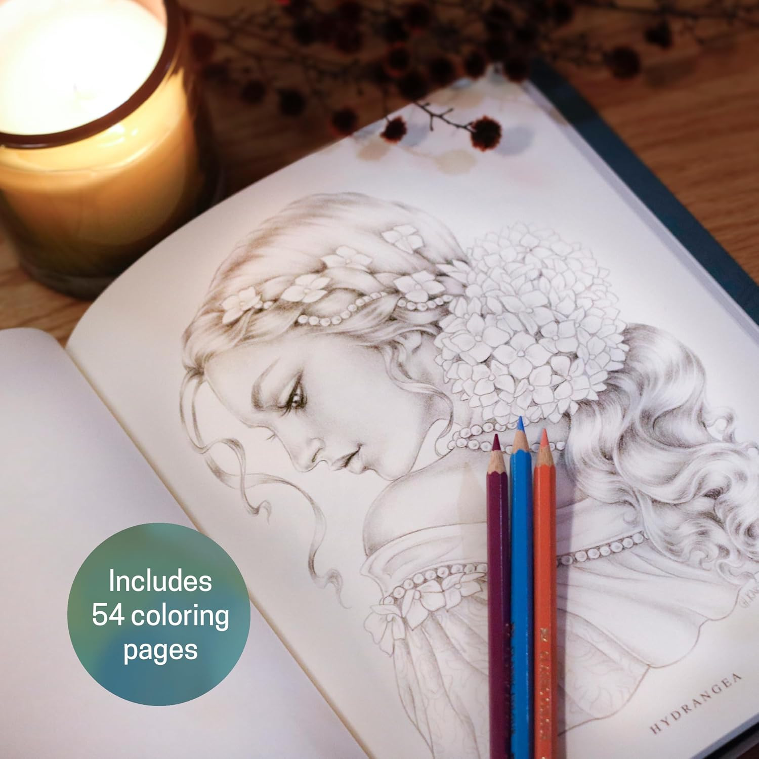 Wondrous Folk Coloring Book - Christine Karron - Imagem 2