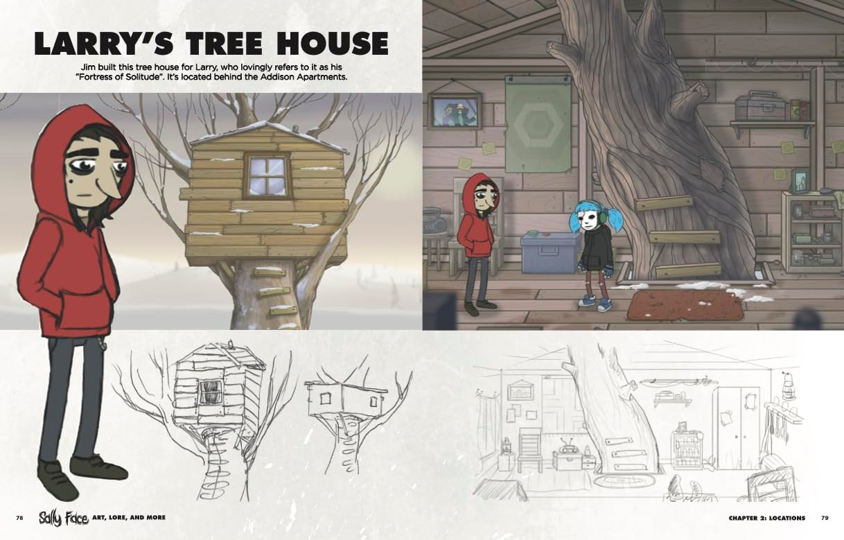 Sally Face: Art, Lore, and More, Steve Gabry - Imagem 3