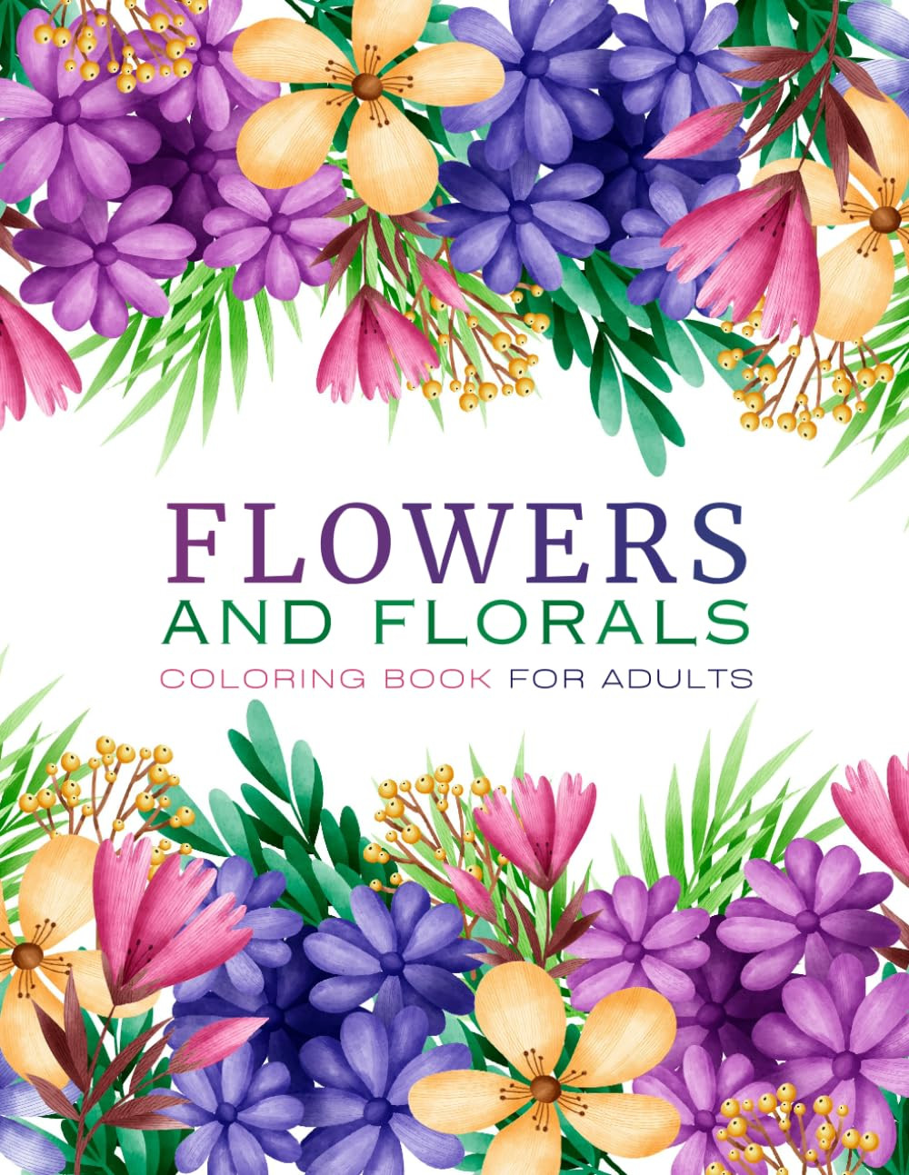 Flowers and Florals Coloring, Shahar Mor
