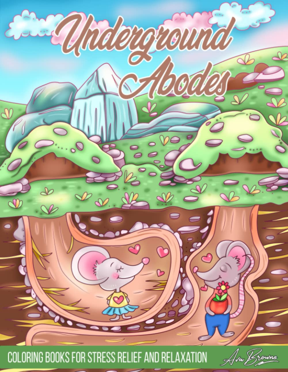 Underground Abodes Coloring Book, Ava Browne