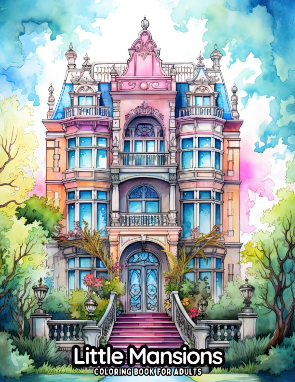Little Mansions: Coloring Book, Lolita Diamond