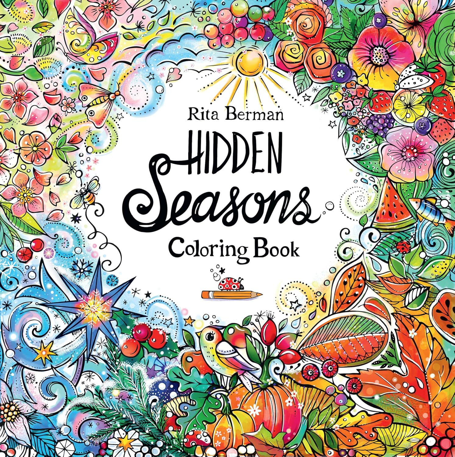 Hidden Seasons Coloring Book - Rita Berman