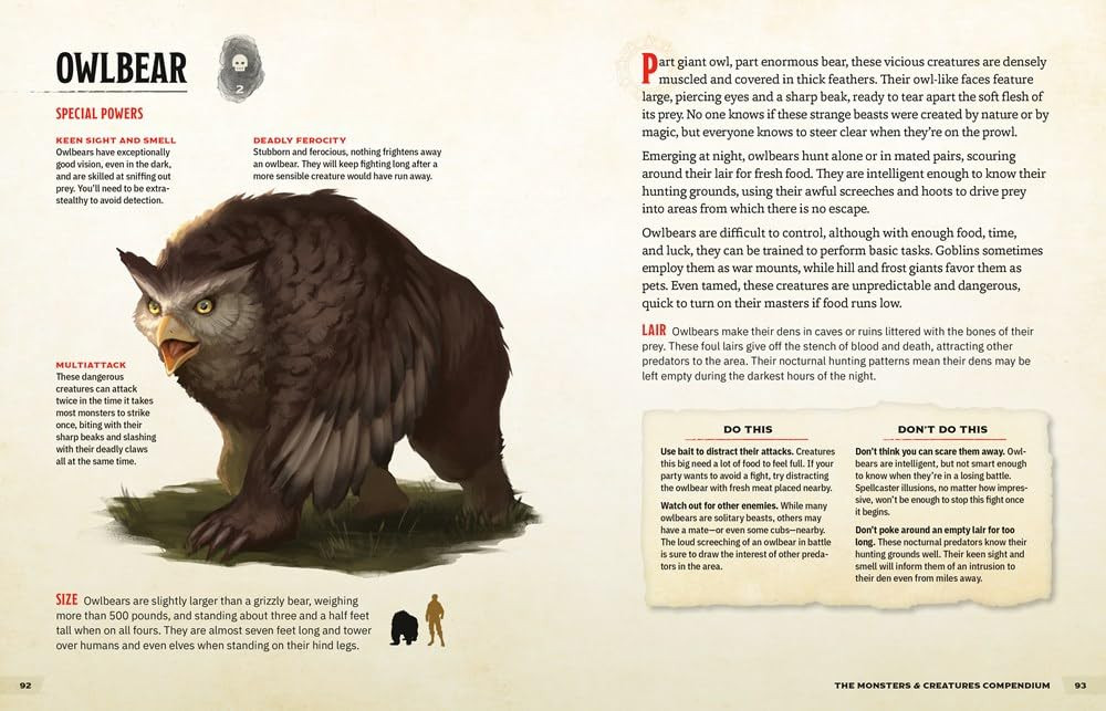 The Monsters & Creatures Compendium D&D - Imagem 4