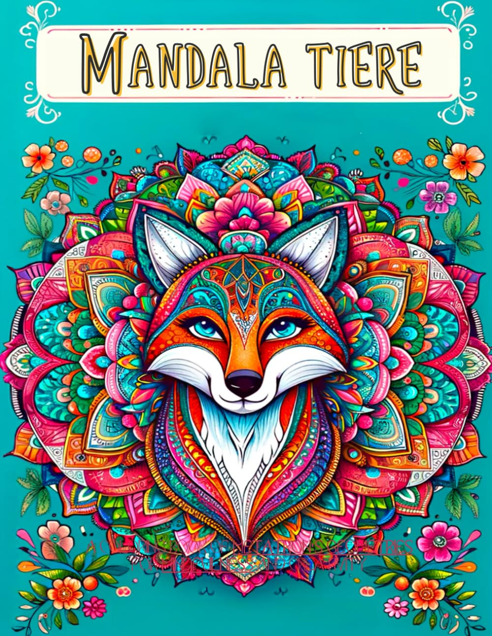 Mandala-Tiere: Geheimnisse des Waldes Coloring Book
