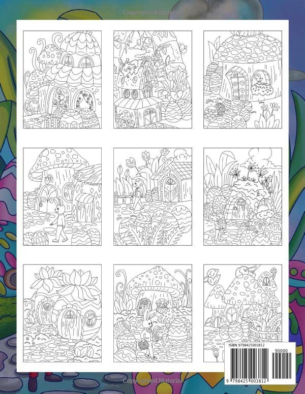 Secret Village Easter Coloring Book, Ava Browne - Imagem 2