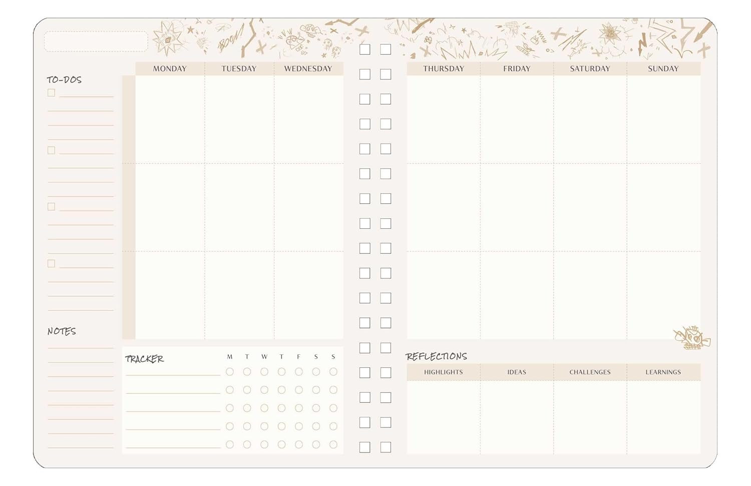 Arcane 12-Month Undated Planner - Imagem 3