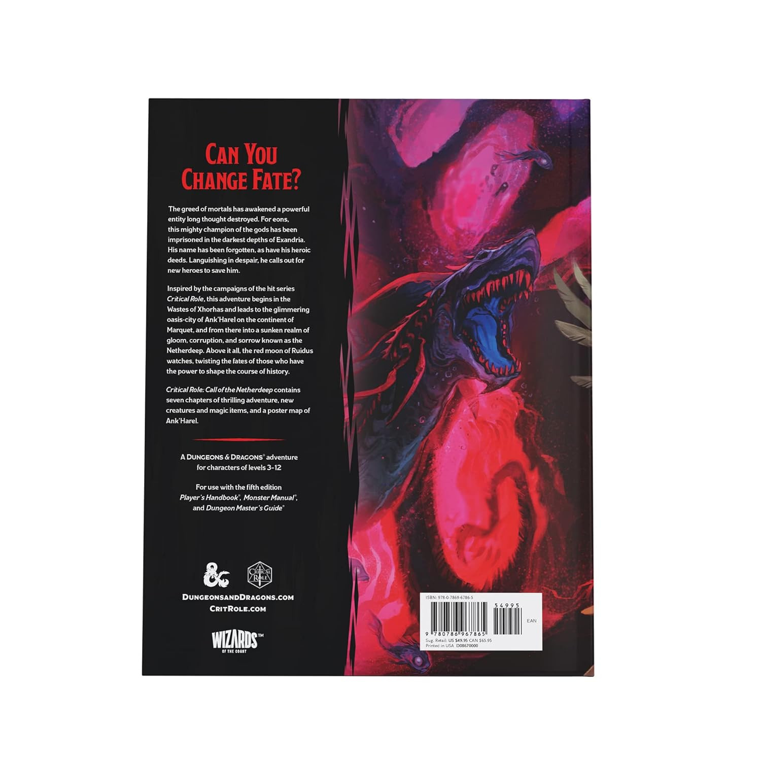 Critical Role Presents: Call of the Netherdeep (D&D Adventure Book) - Imagem 3