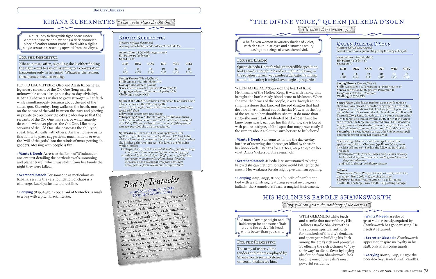 The Game Master's Book of Non-Player Characters - Imagem 6