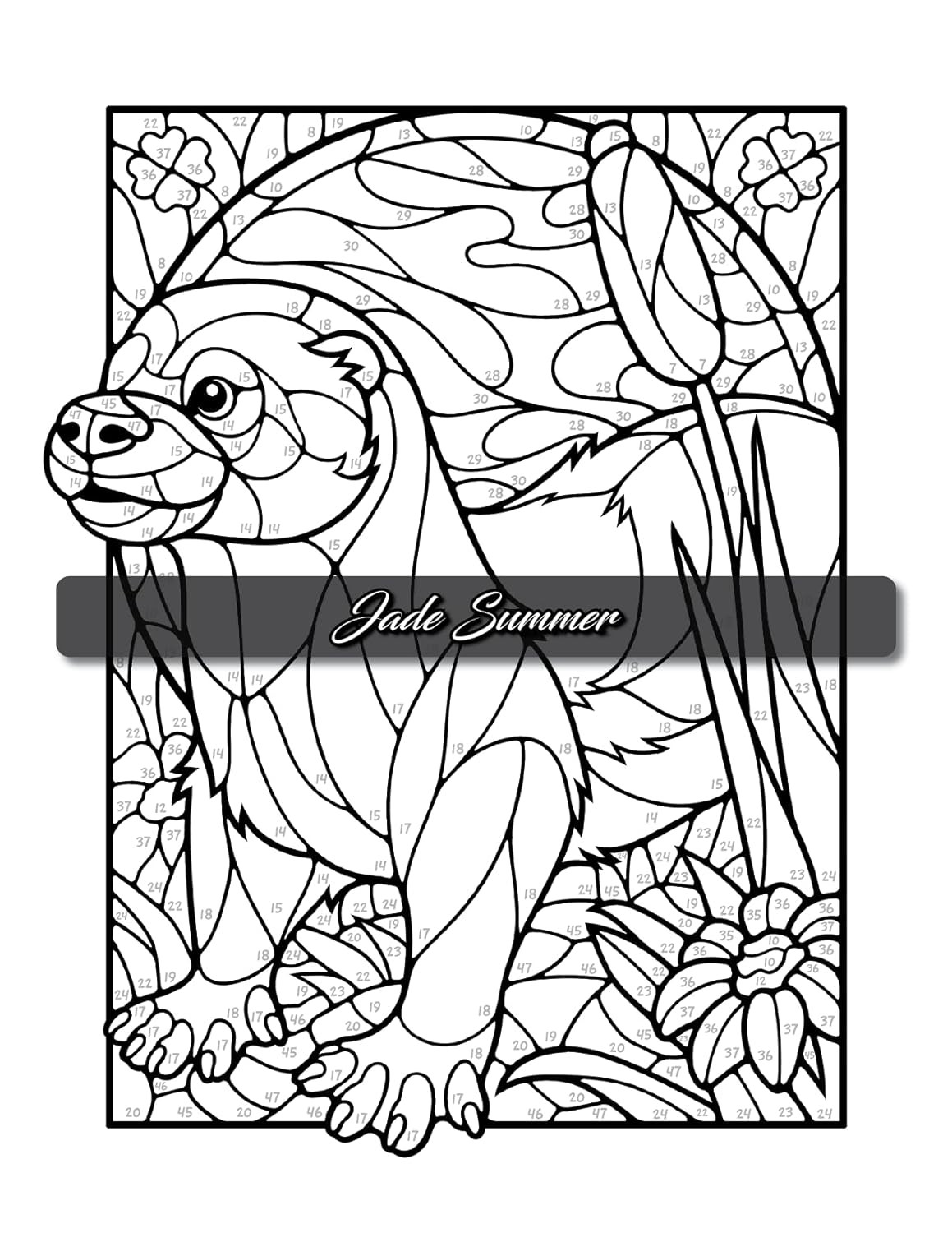 Color by Number Animals, Jade Summer - Imagem 5