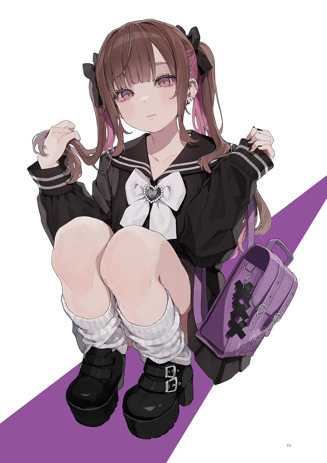 Hamu Nezuko Illustration Book: Matane, Melancholia - Imagem 4