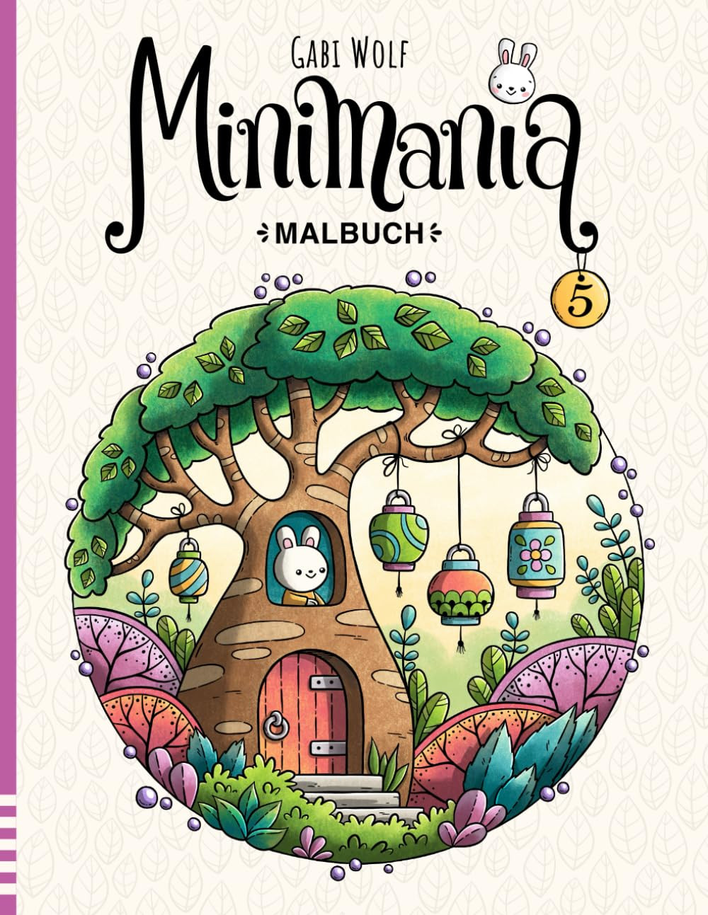 Minimania Vol 5 Coloring Book, Frau Gabi Wolf