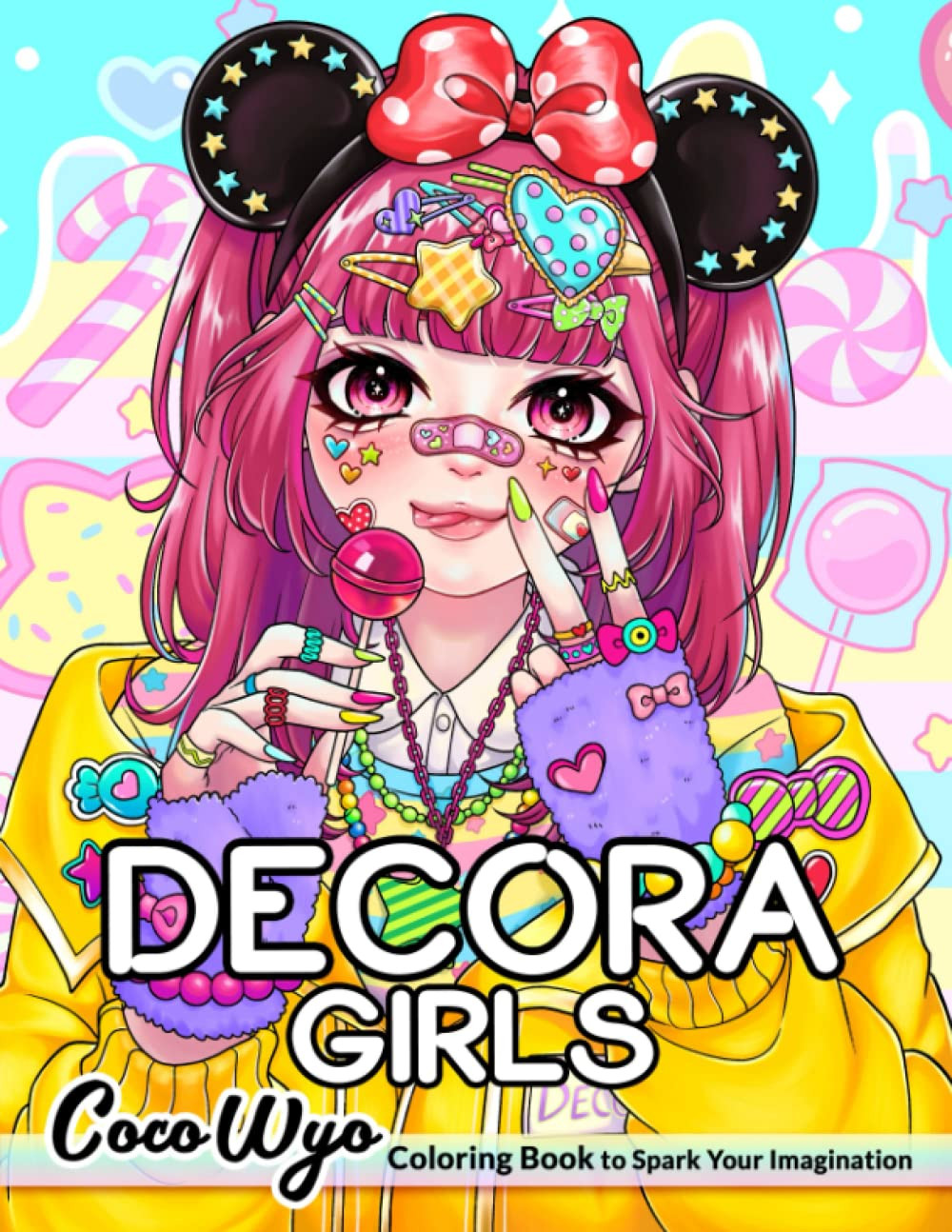 Decora Girls Coloring Book, Coco Wyo