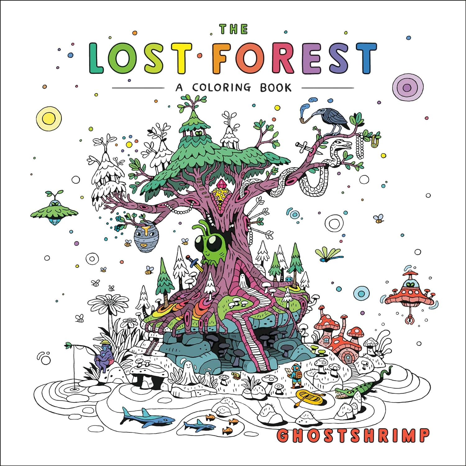 The Lost Forest: A Coloring Book, GHOSTSHRIM