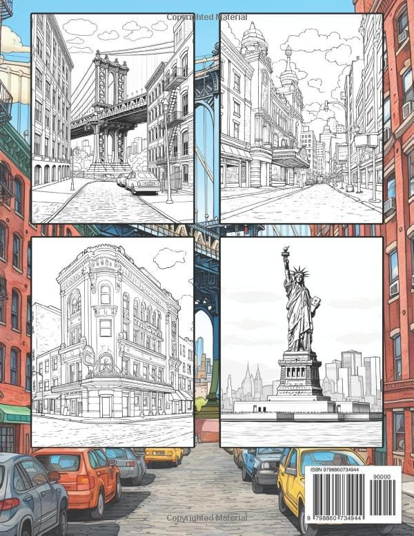 New York Coloring Book, Burton Frederick - Imagem 2