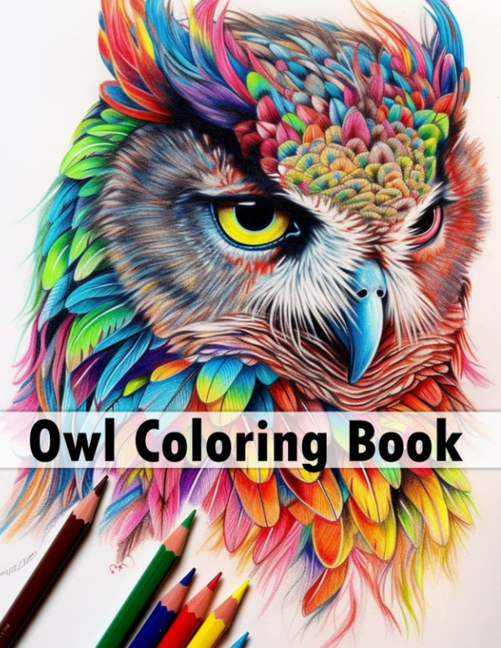 50 Owls Coloring Book for Adults