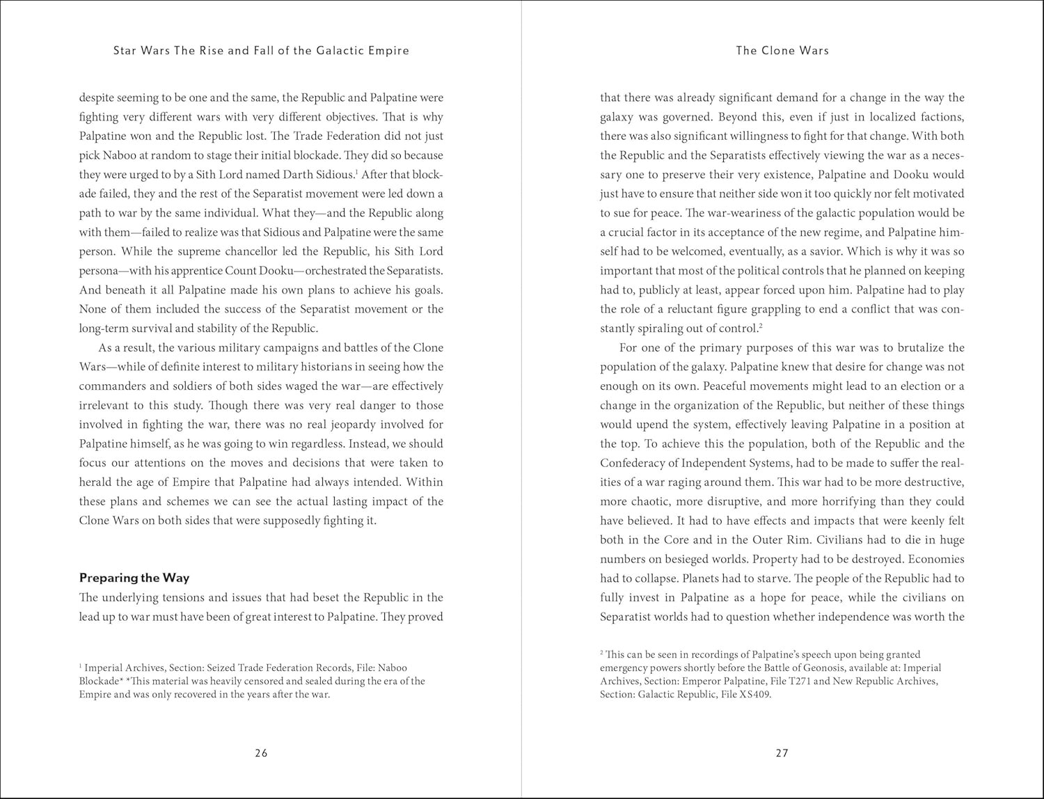 Star Wars: The Rise and Fall of the Galactic Empire - Imagem 3