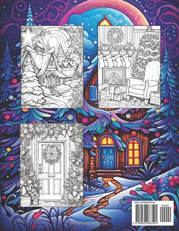 Country Christmas Coloring Book, Gerardo Collazo - Imagem 2