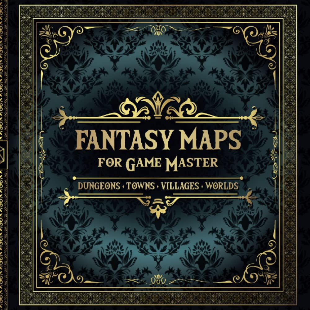 Fantasy Maps For Game Master, Silent Wave Press