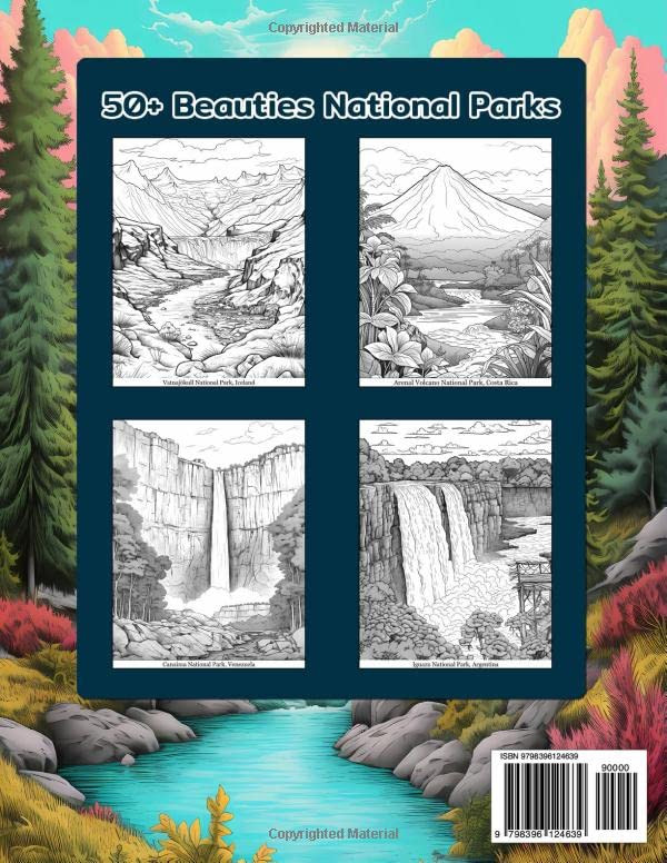 National Parks Coloring Book, Gloria Webber - Imagem 2