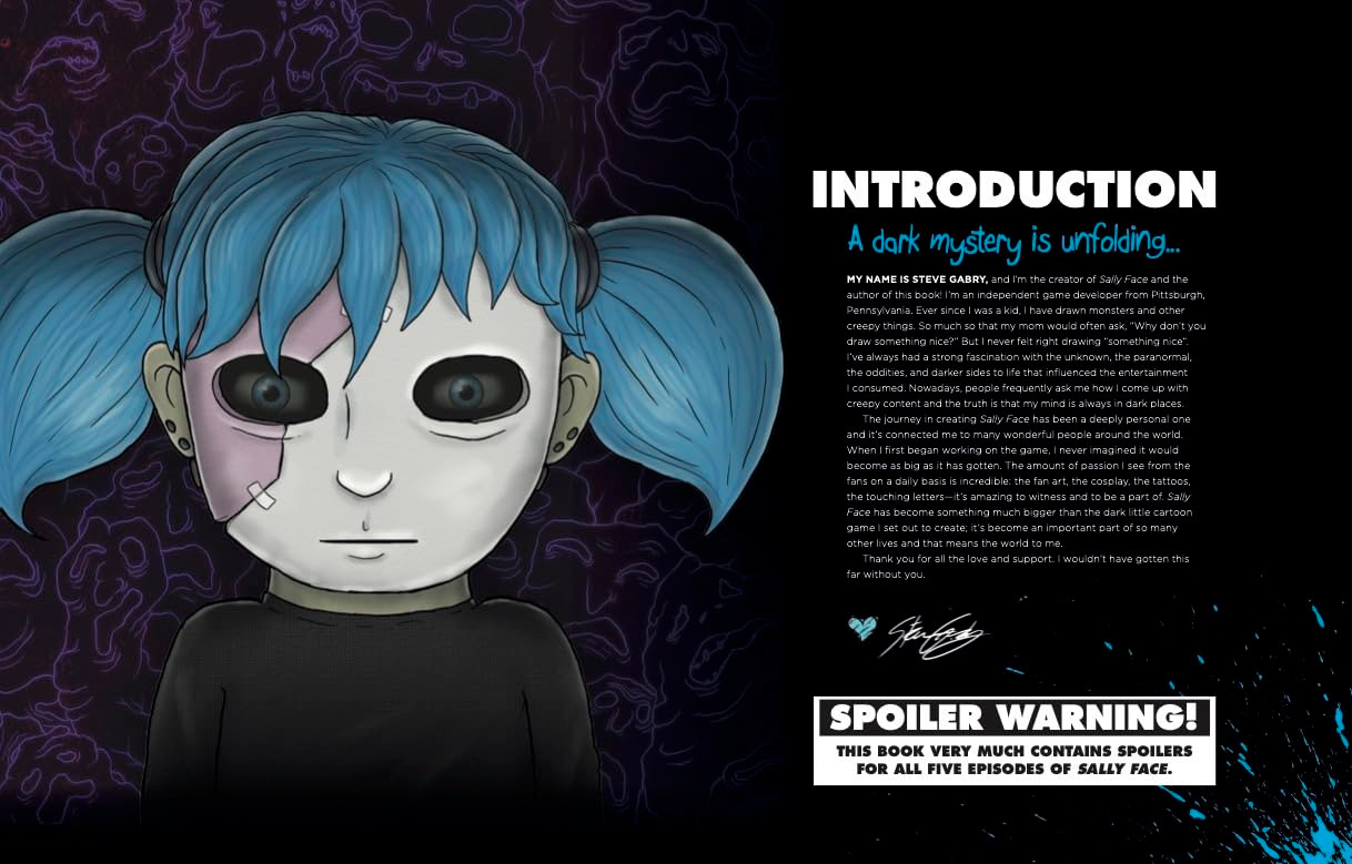 Sally Face: Art, Lore, and More, Steve Gabry - Imagem 2