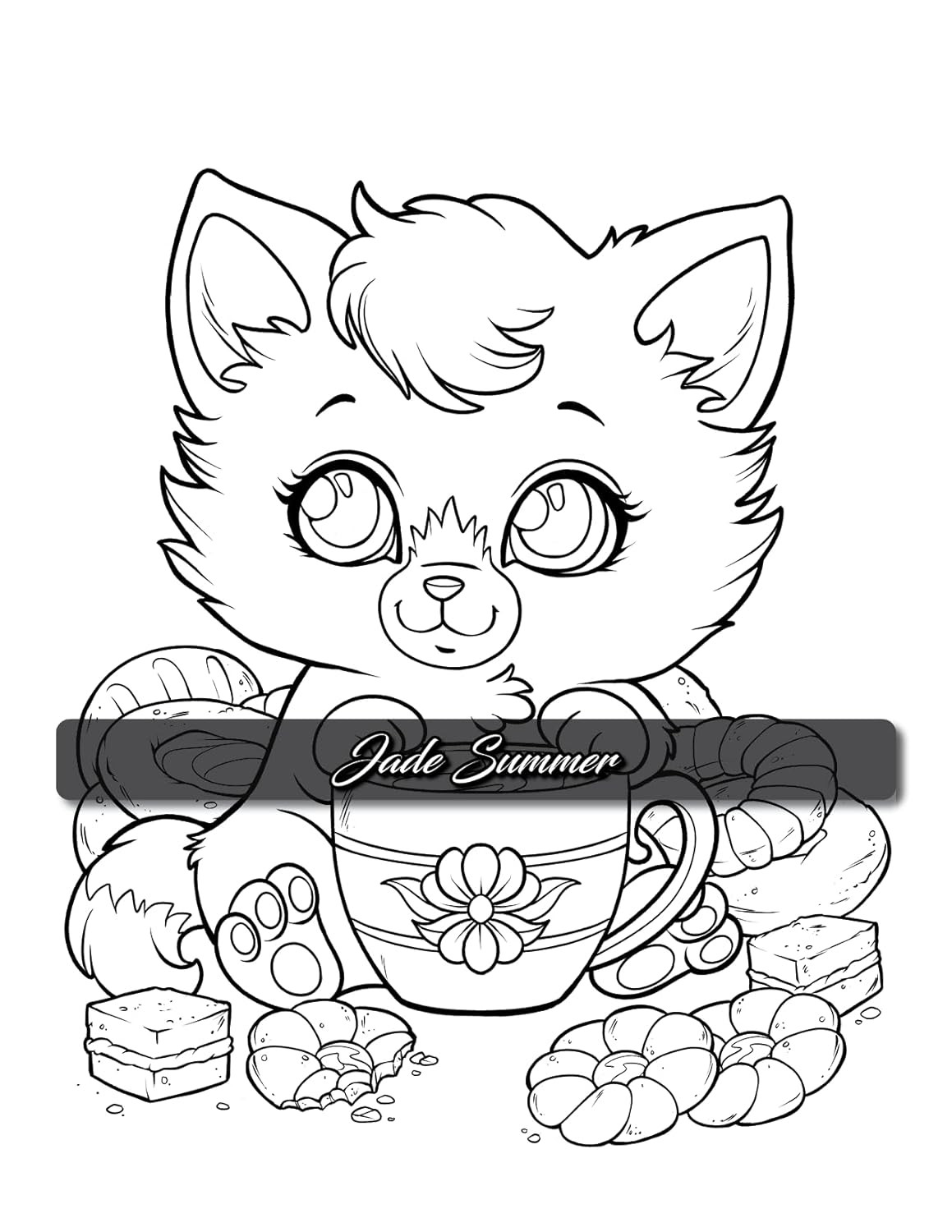 Stress Relief: Adult Coloring Book, Jade Summer - Imagem 4