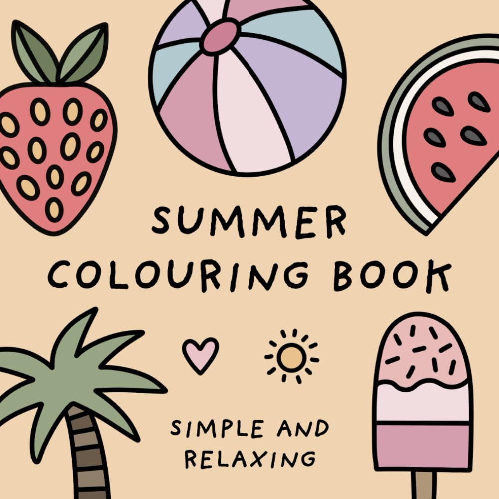 Summer Colouring Book,  Mary Hart