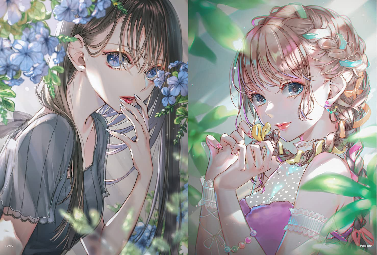 PLUS Aojukou Art Collection & Illustration - Imagem 6