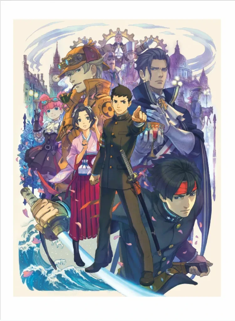 Dai Gyakuten Saiban - Official Art Book - Imagem 2