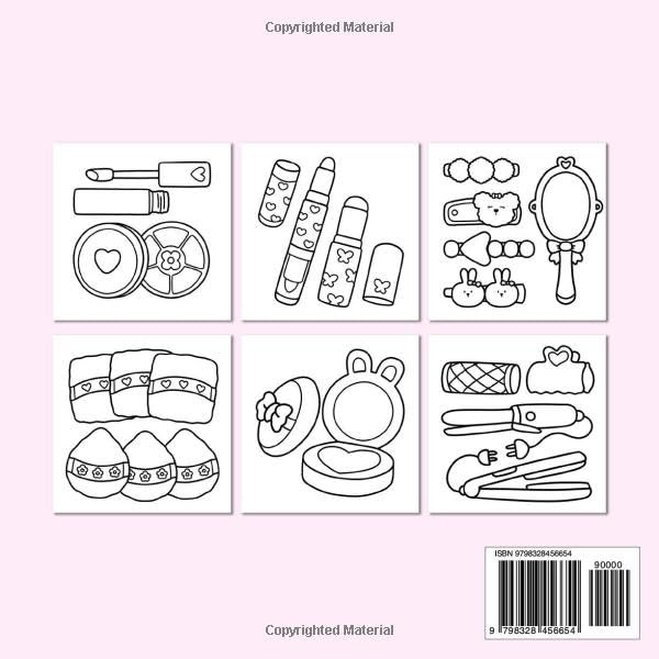 Beauty Stuff Coloring Book, Southern Lotus - Imagem 2