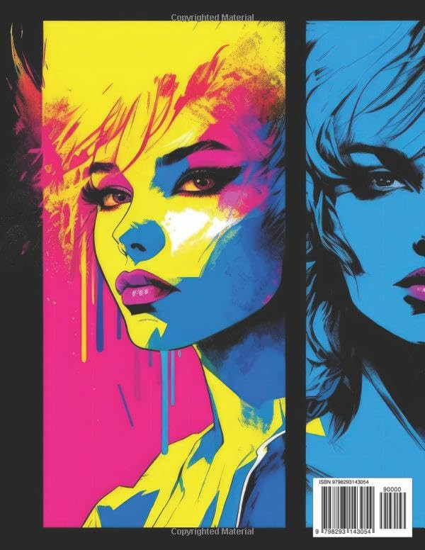 Pop Art Comic Dreams: Beautiful Full Page Illustrations - Imagem 2