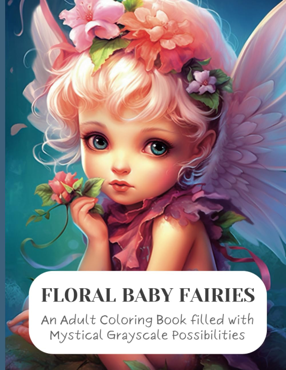 Floral Baby Fairies Coloring Book, Enchanting Escapes