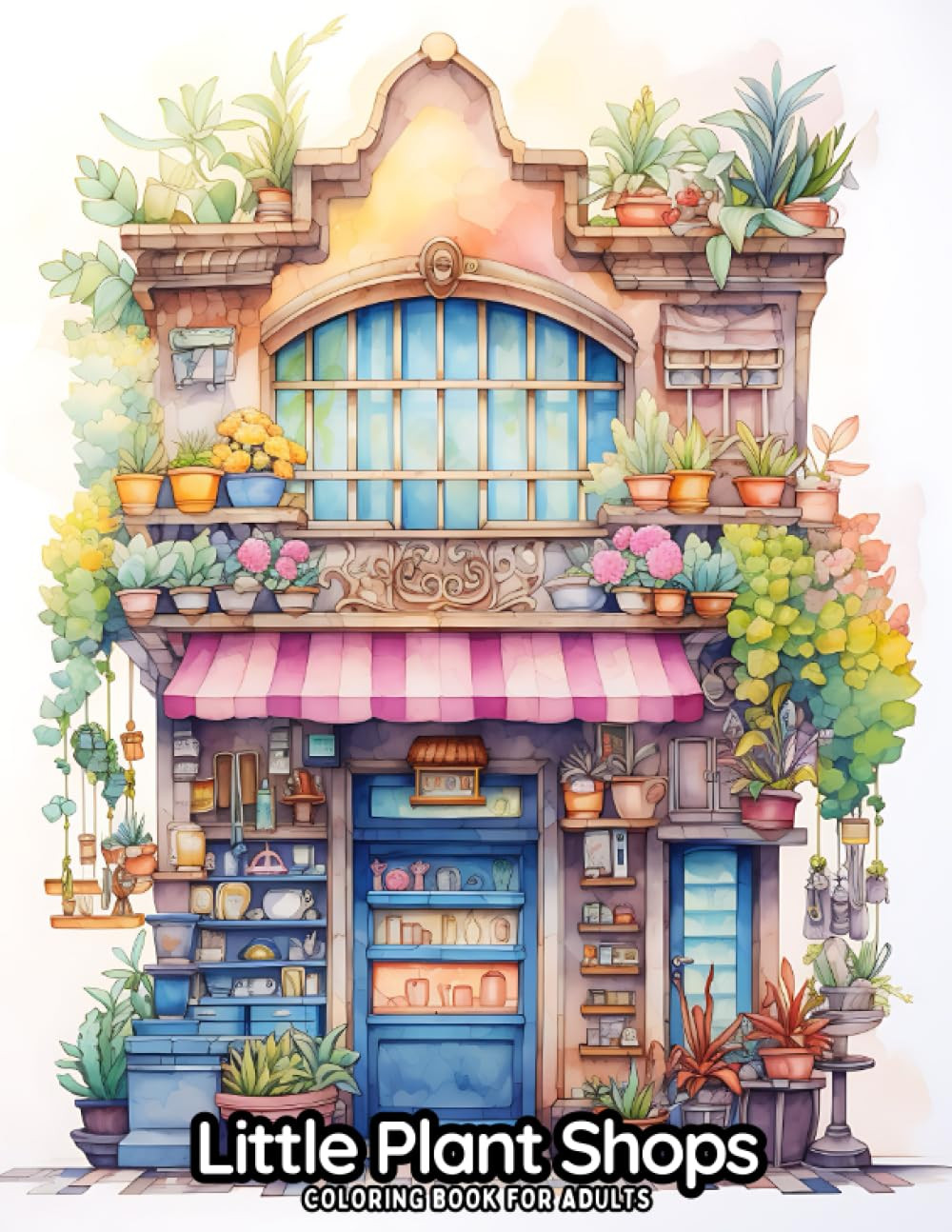 Little Plant Shops: Coloring Book, Lolita Diamond