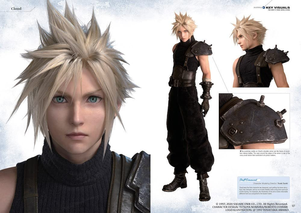 Final Fantasy VII Remake: Material Ultimania - Imagem 2