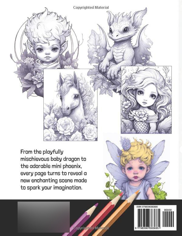 Cute Fantasy Creatures: An Adorable Kawaii Coloring Book, Clair Essa - Imagem 2