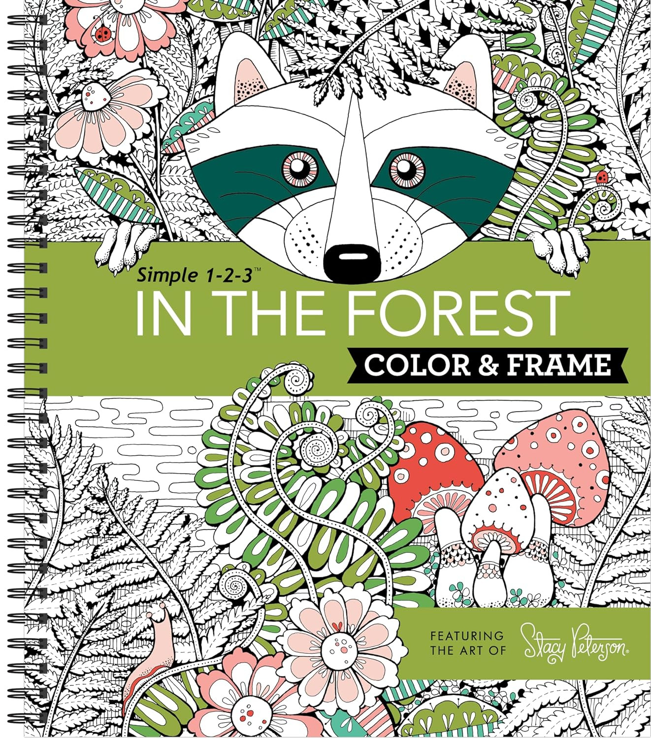 Color & Frame In the Forest Coloring Book, Stacy Peterson
