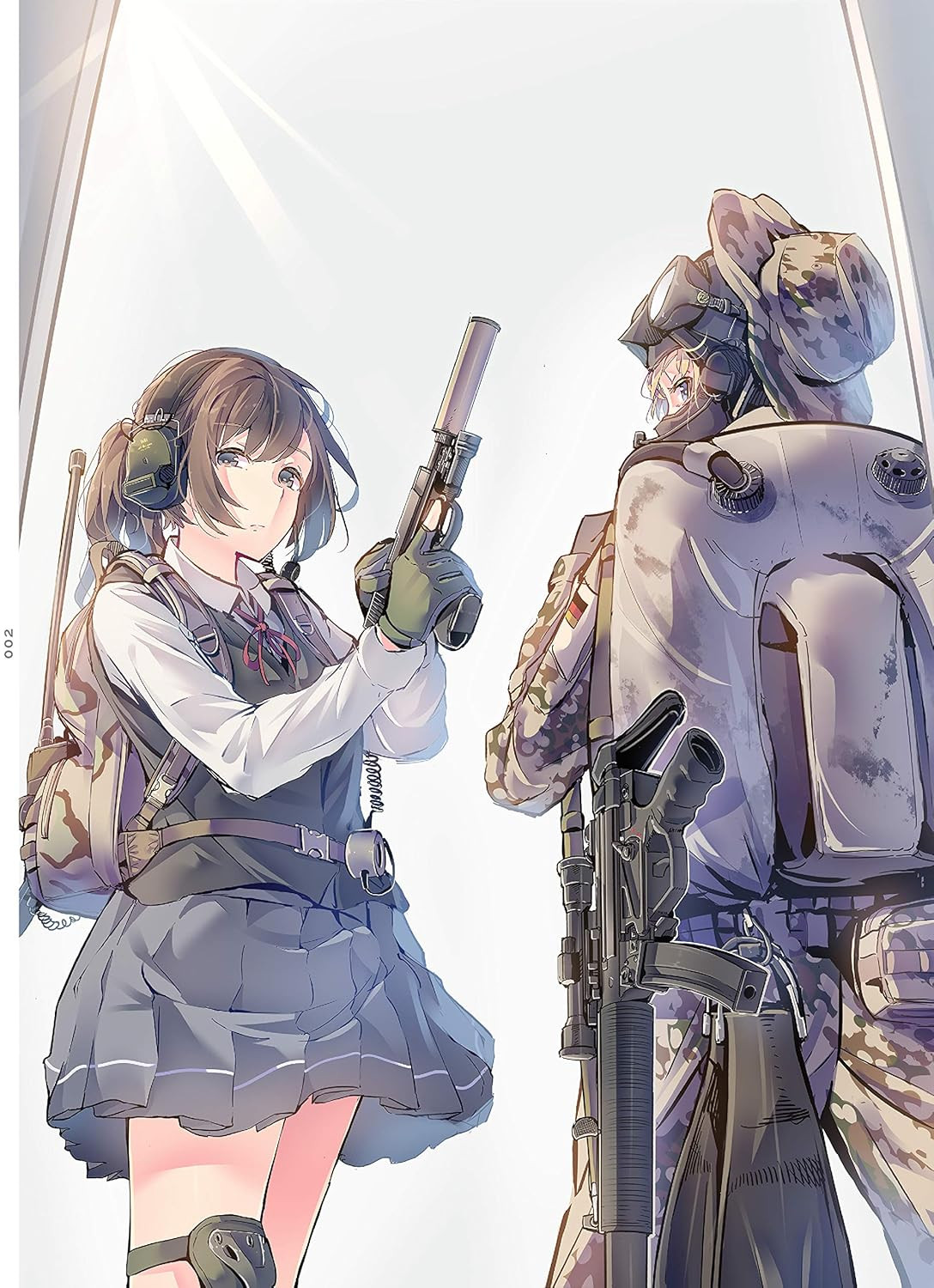 Armed High School Girl Daito Art Book - Imagem 4