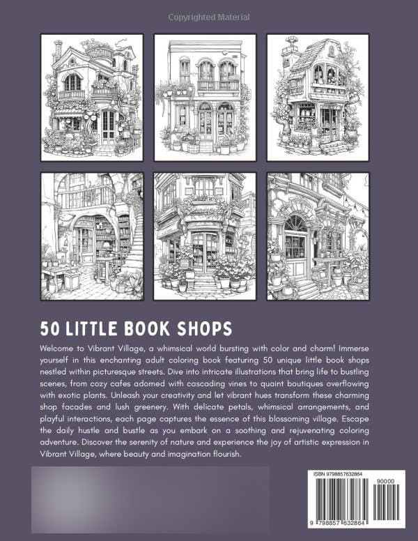 Little Book Shops: Coloring Book, Lolita Diamond - Imagem 2