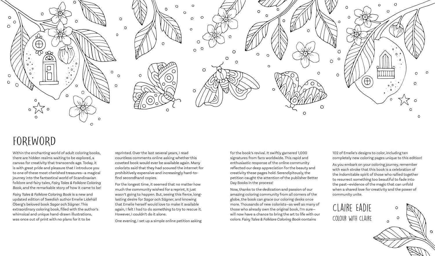 Fairy Tales & Folklore Coloring Book - Imagem 7