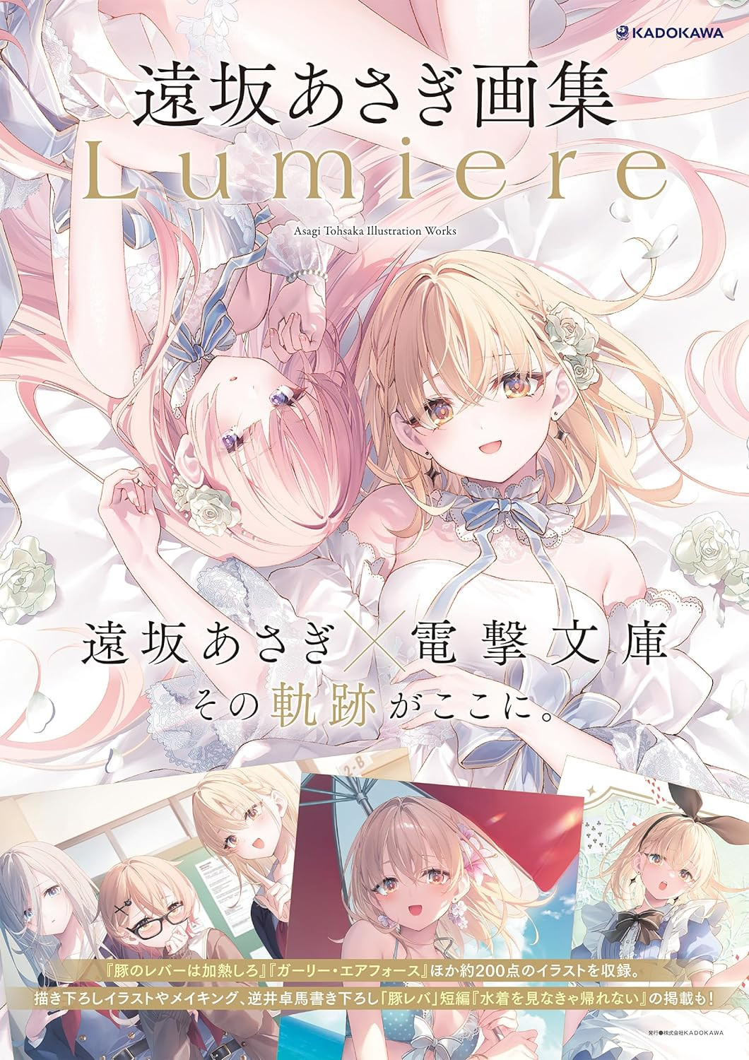 Tosaka Asagi Illustration Collection Lumiere - Imagem 2