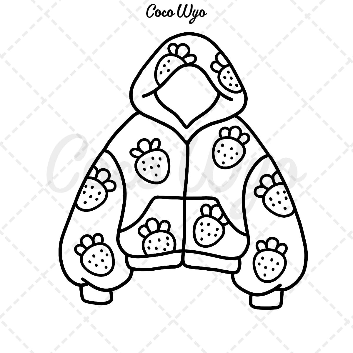 Fashion Forward: A Trendy Coloring Book, Coco Wyo - Imagem 5