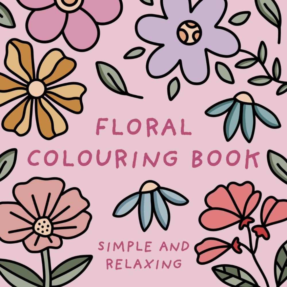 Floral Colouring Book, Mary Hart