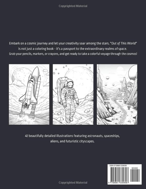 Out of This World Coloring Book, Enchanting - Imagem 2