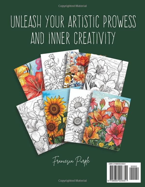 Bloom Coloring Book, Francesca Purple - Imagem 2